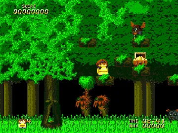 Wardner no Mori Special (Japan) screen shot game playing